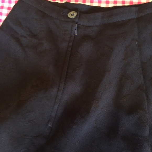 Giorgio Armani Navy Blue High Waist Skirt - Picture 3 of 7